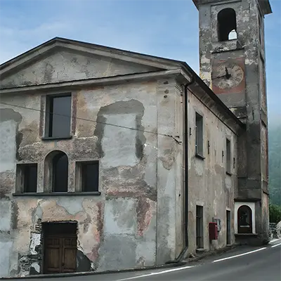 Scoprilo Vivilo Colorina Chiesa di S Simone e Giuda Immagine in evidenza Parco delle Orobie Valtellinesi